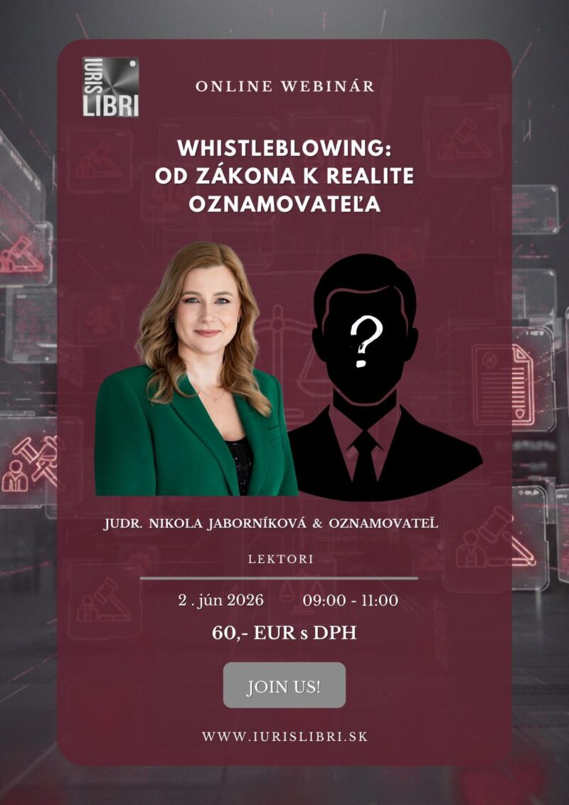Whistleblowing od zákona k realite oznamovateľa